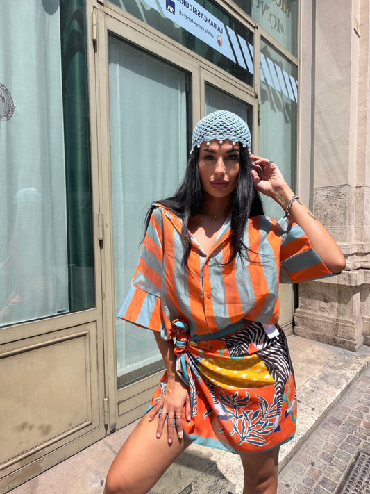 Gonna Zebra Arancio