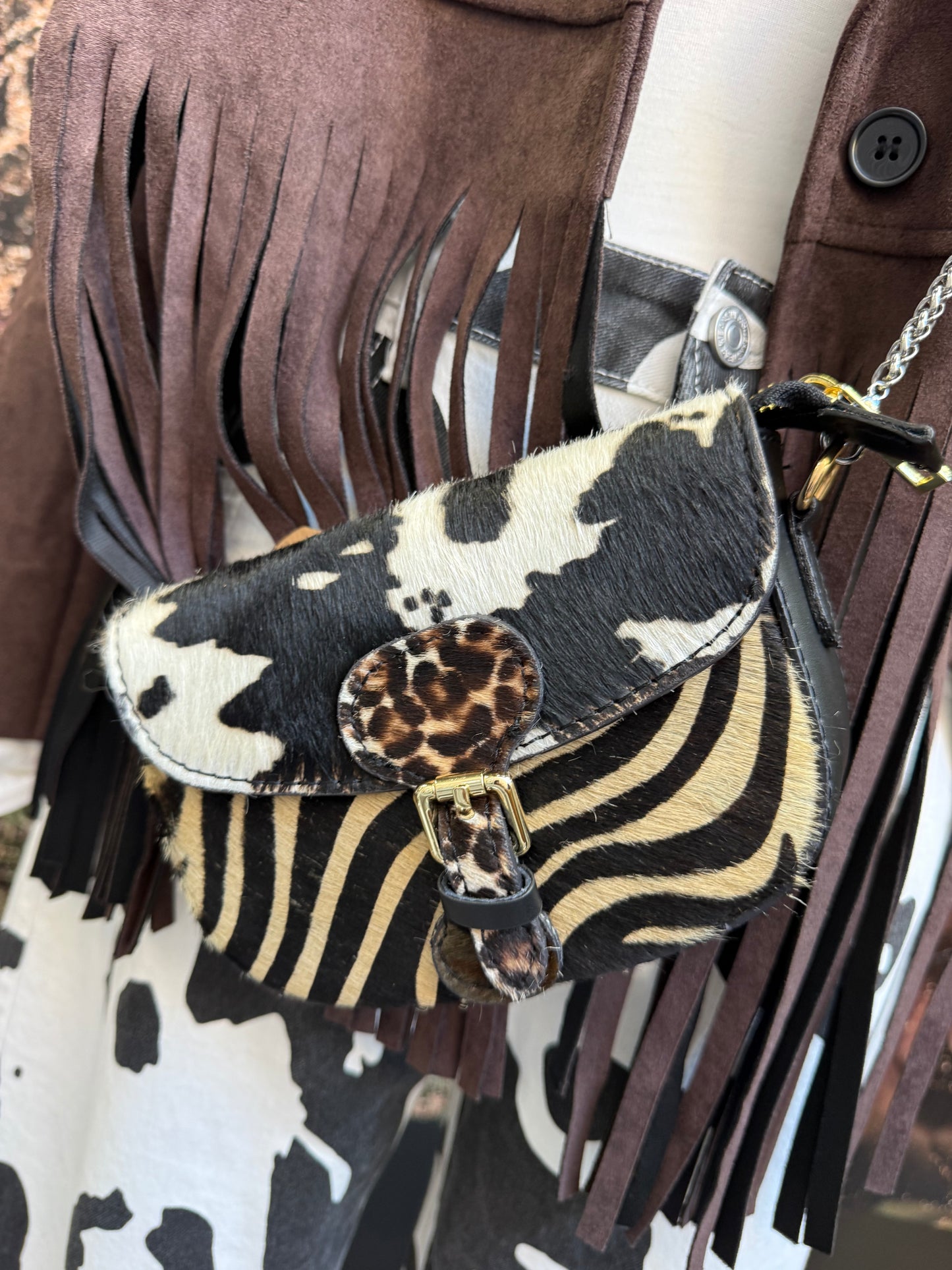 Borsa Cow Piccola