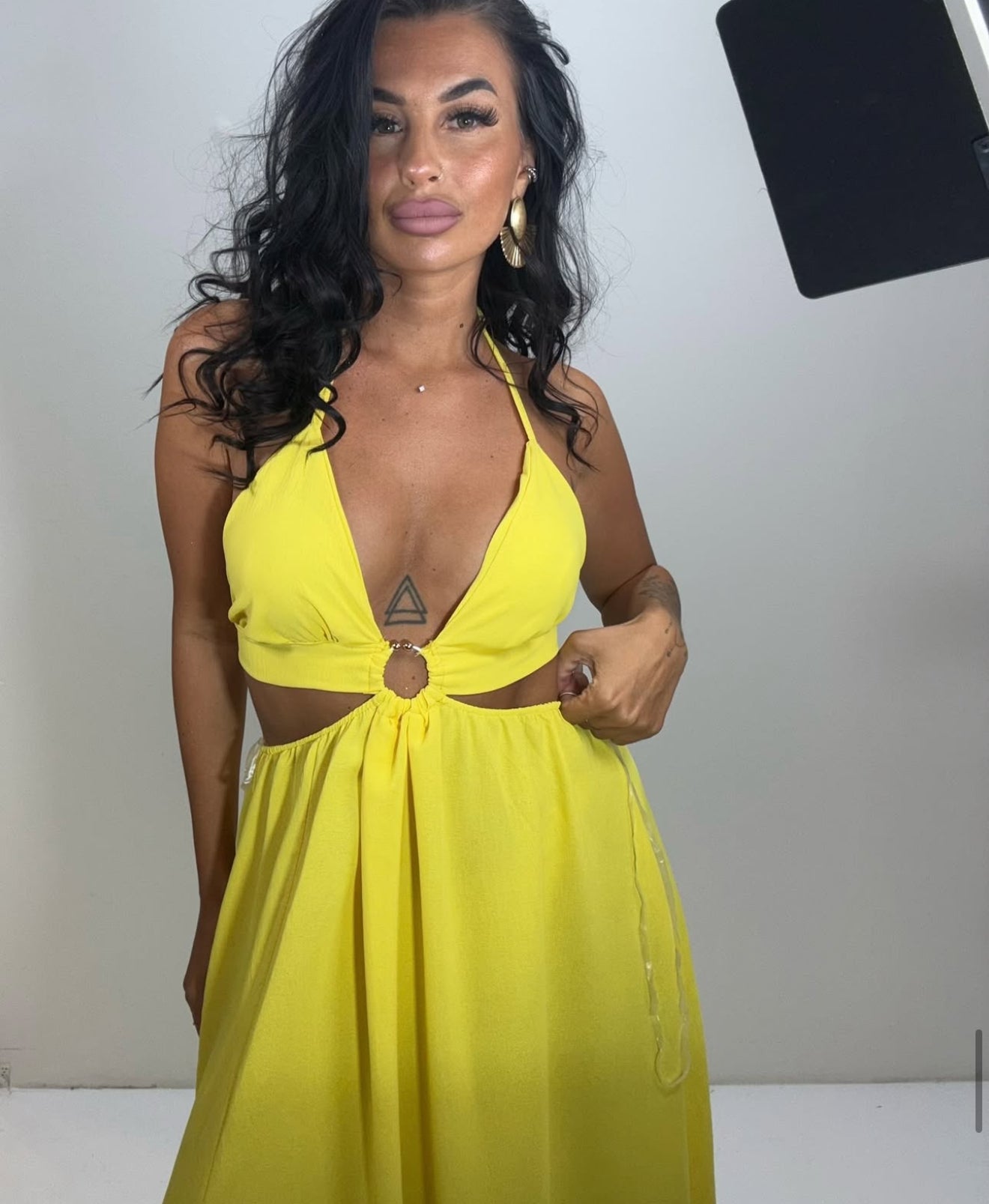 Abito Lungo Yellow