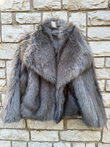 Ecopelliccia Ivy Grigia