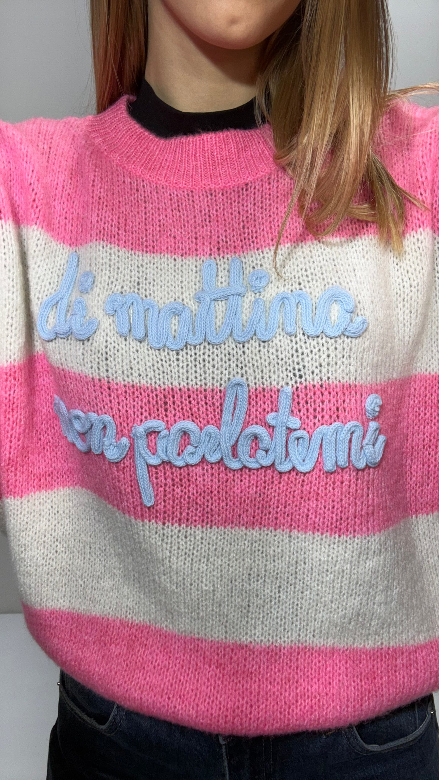 Maglione Di Mattina Non Parlatemi