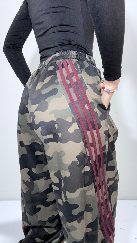 Pantaloni Mary military