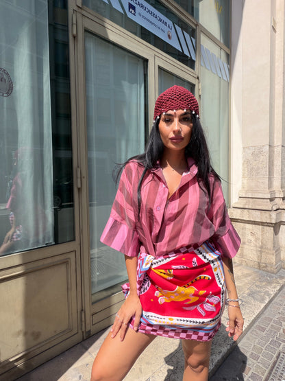 Gonna Scacchi bordeaux