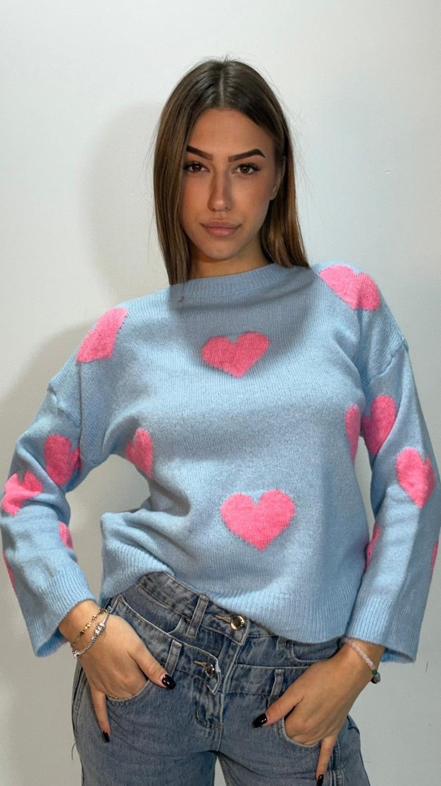 Maglione heart
