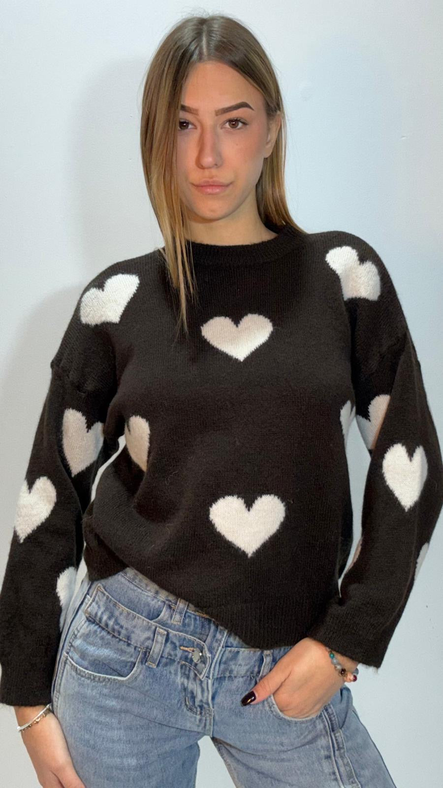 Maglione heart