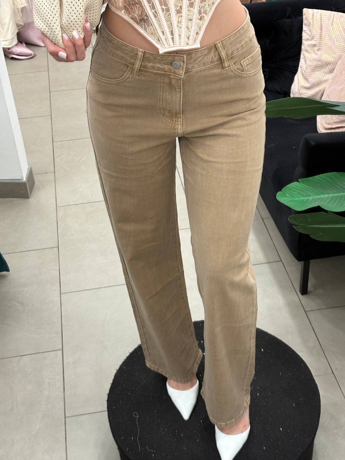 Jeans Luis Beige