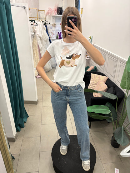 T-shirt Bassotto