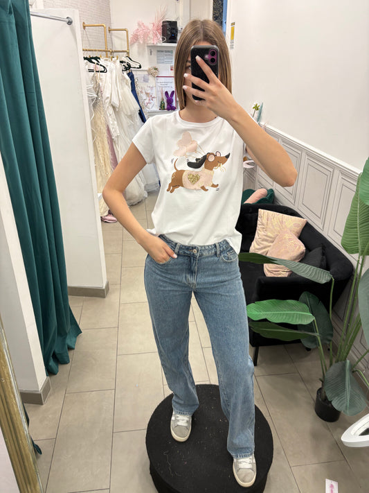 T-shirt Bassotto