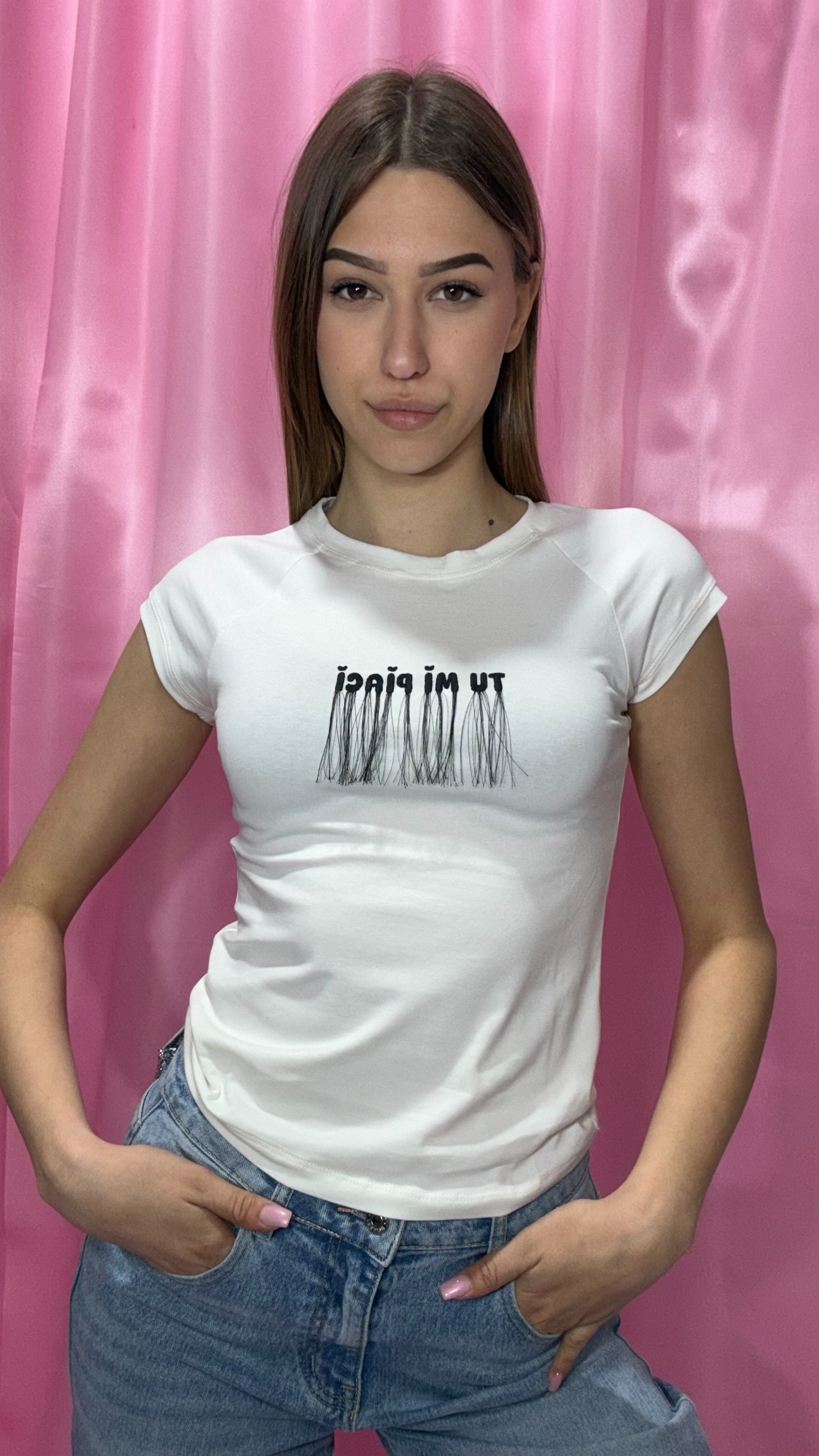 T-shirt TU MI PIACI