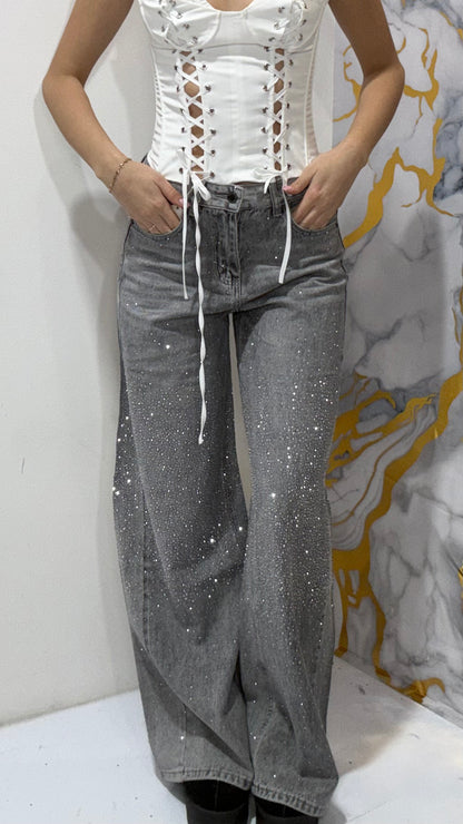 Jeans Stars Grey