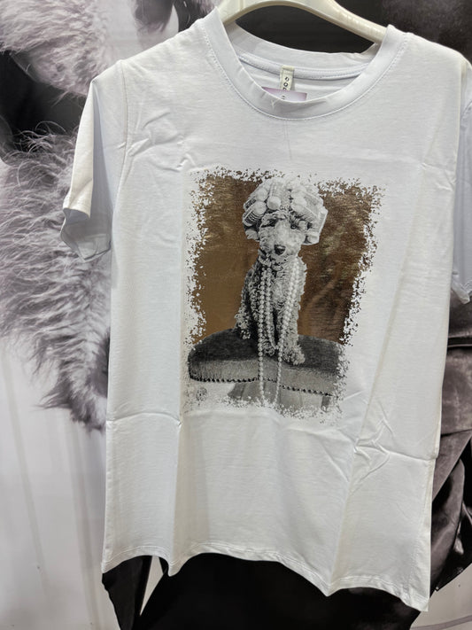 T-shirt Poodle