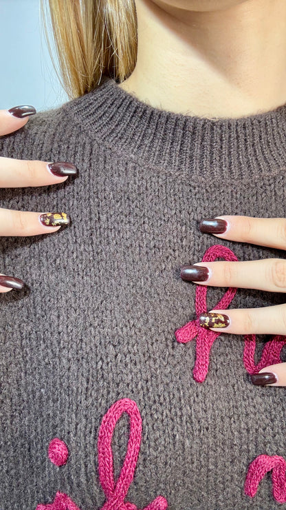 Maglione HO IL MAL DI GENTE