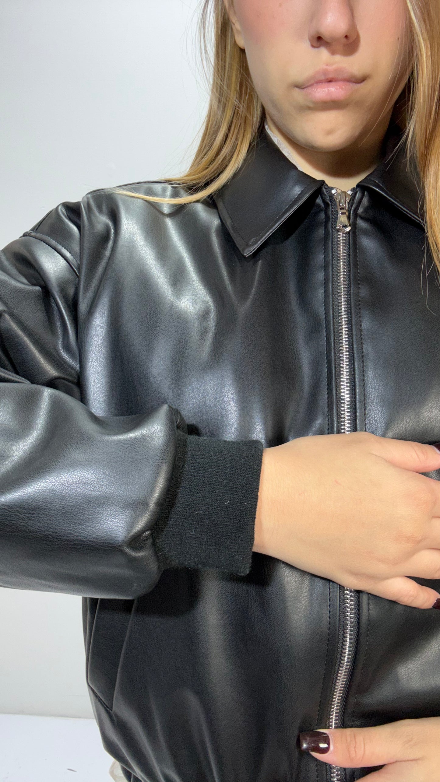 Bomber Ecopelle Terry