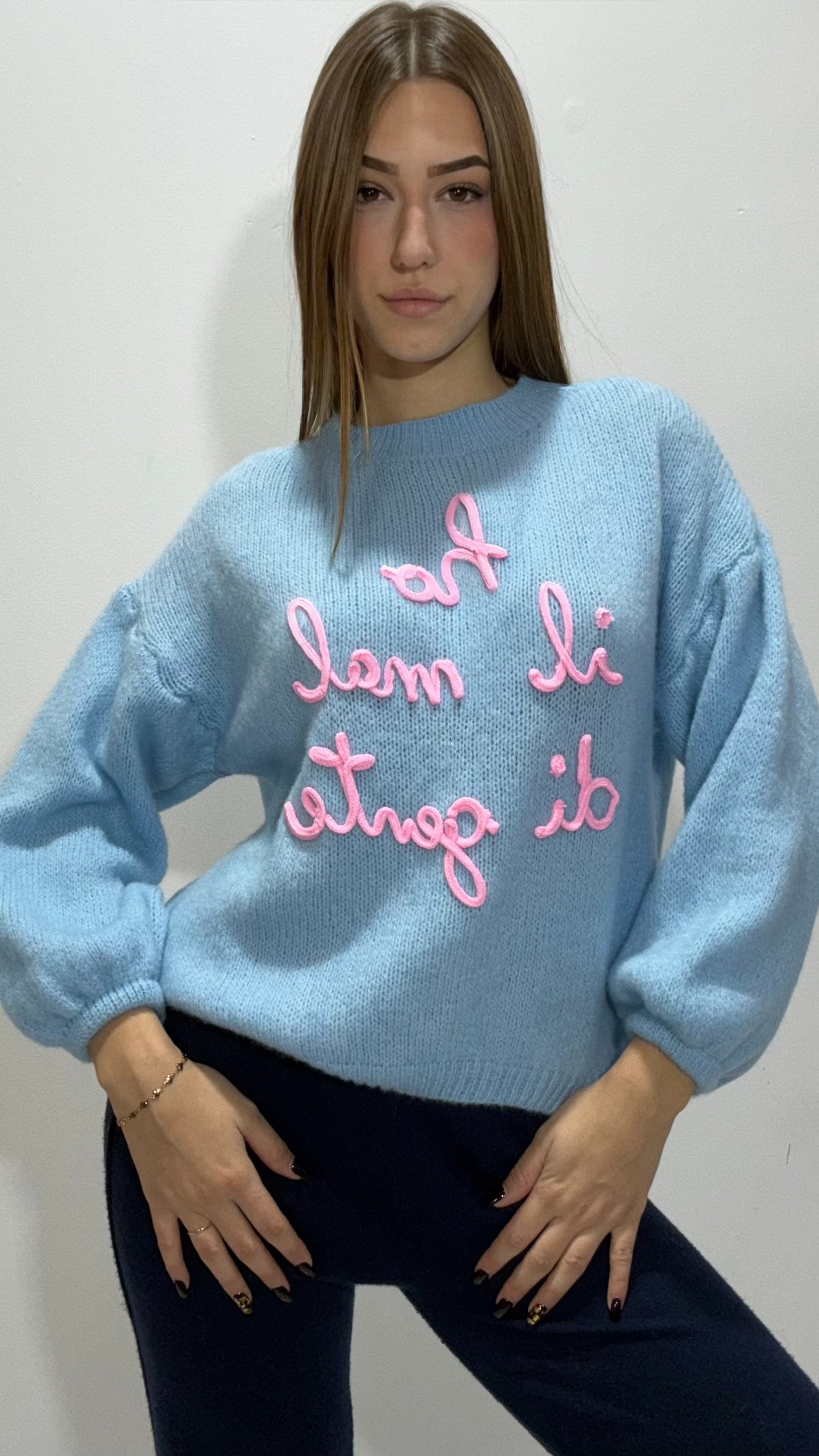 Maglione HO IL MAL DI GENTE