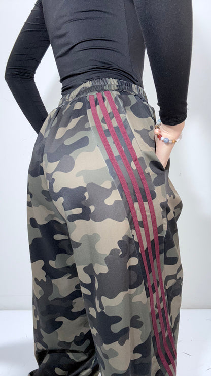 Pantaloni Mary military